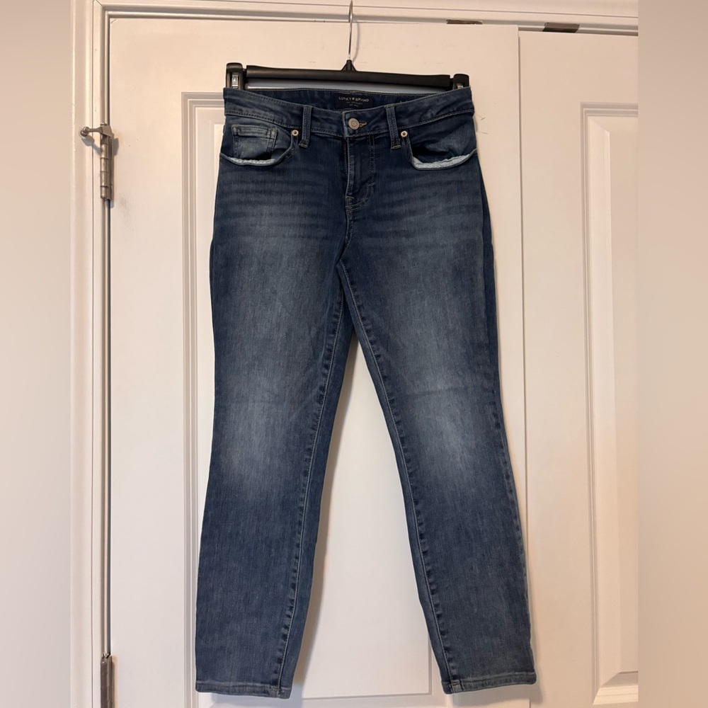 [LUCKY BRAND] LOLITA LOW RISE CROP